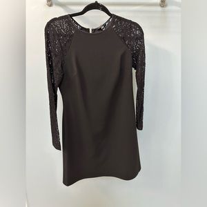 Black lace sleeve dress Tommy Hilfiger
